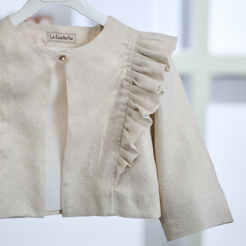 Βαπτιστικό μπολερό La Christine LC25KW78 χειμώνας 2025 - 2026 Βαπτιστικό μπολερό La Christine LC25KW78 χειμώνας 2025 - 2026