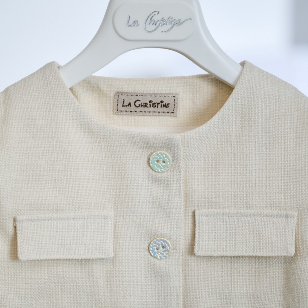 Βαπτιστικό μπολερό La Christine LC25KW80 χειμώνας 2025 - 2026 Βαπτιστικό μπολερό La Christine LC25KW80 χειμώνας 2025 - 2026