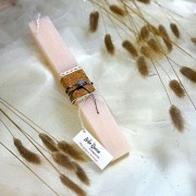 Λαμπάδα αρωματική βραχιόλι μαύρος σταυρός