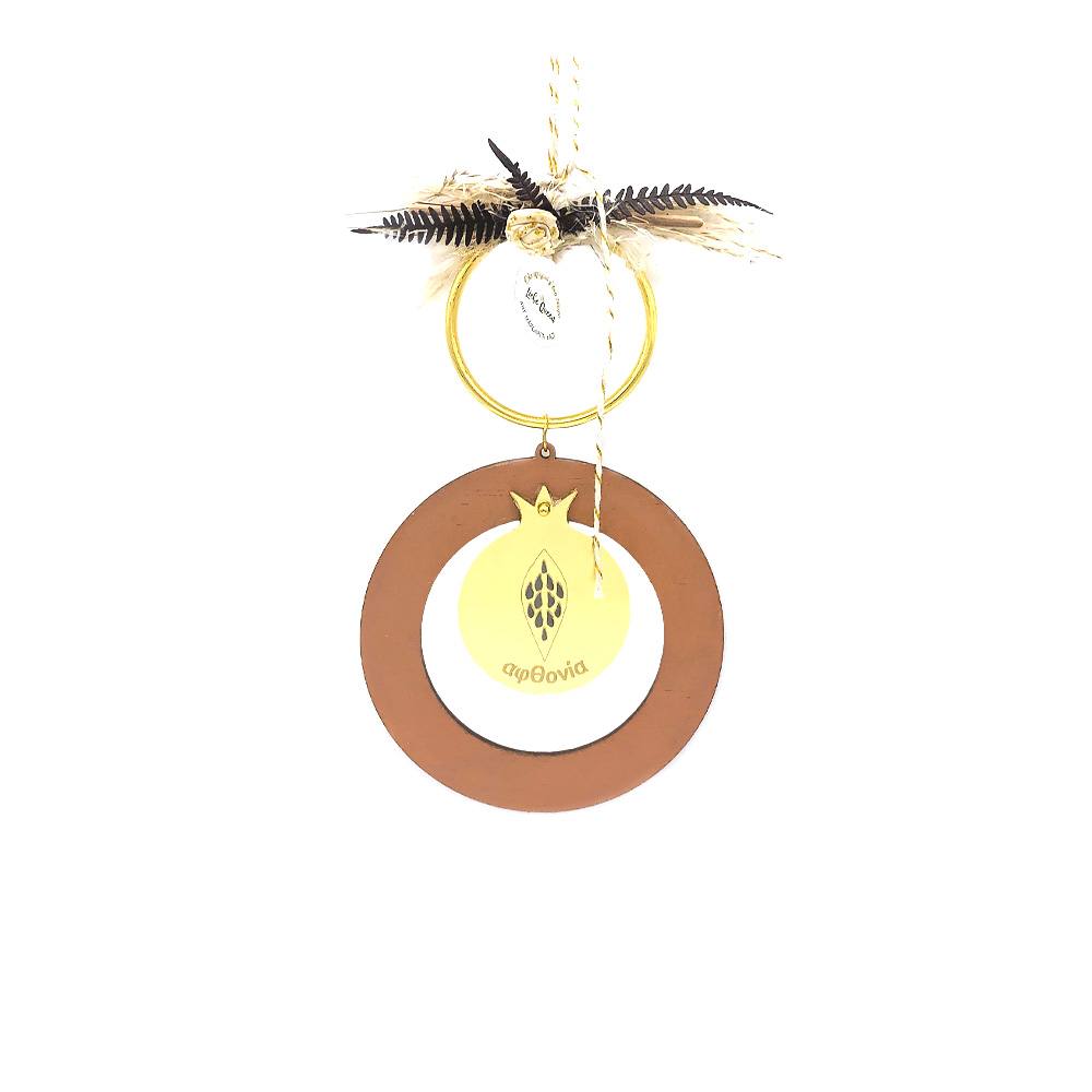 Γούρι ρόδι σε κύκλο