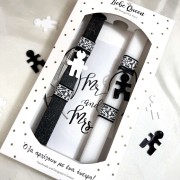 Λαμπάδες για ζευγάρι κομμάτια παζλ