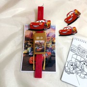 Λαμπάδα αρωματική μπλοκ ζωγραφικής αυτοκινητάκι “Lightning McQueen”