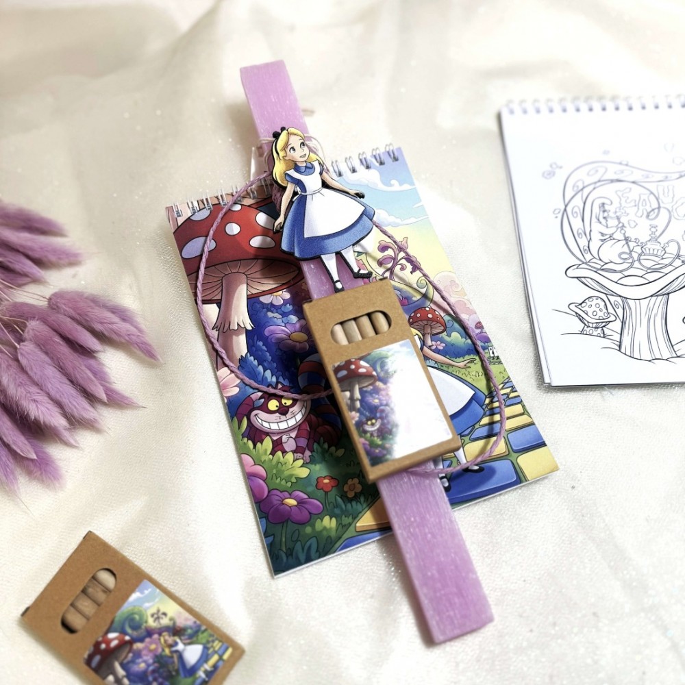 Λαμπάδα αρωματική μπλοκ ζωγραφικής Αλίκη