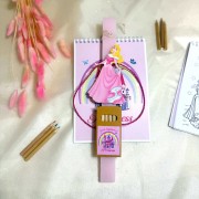 Λαμπάδα αρωματική μπλοκ ζωγραφικής πεντάμορφη