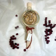 Λαμπάδα αρωματική ξύλινο αρκούδι φωτιζόμενο