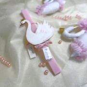 Λαμπάδα αρωματική ξύλινος φωτιζόμενος κύκνος