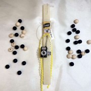 Λαμπάδα αρωματική μπρελόκ φωτογραφική μηχανή μαύρη μικρή