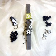 Λαμπάδα αρωματική μπρελόκ Football