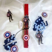 Λαμπάδα αρωματική μπρελόκ Σουπερήρωες Captain America
