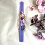 Λαμπάδα μπλε αρωματική Ρούμι