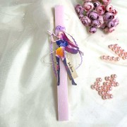 Λαμπάδα μπλε αρωματική Μίρα