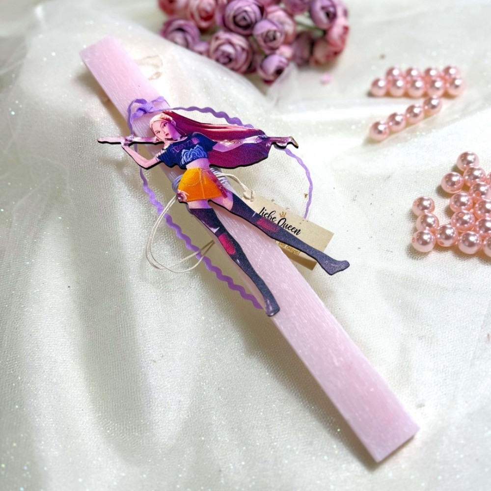 Λαμπάδα μπλε αρωματική Μίρα