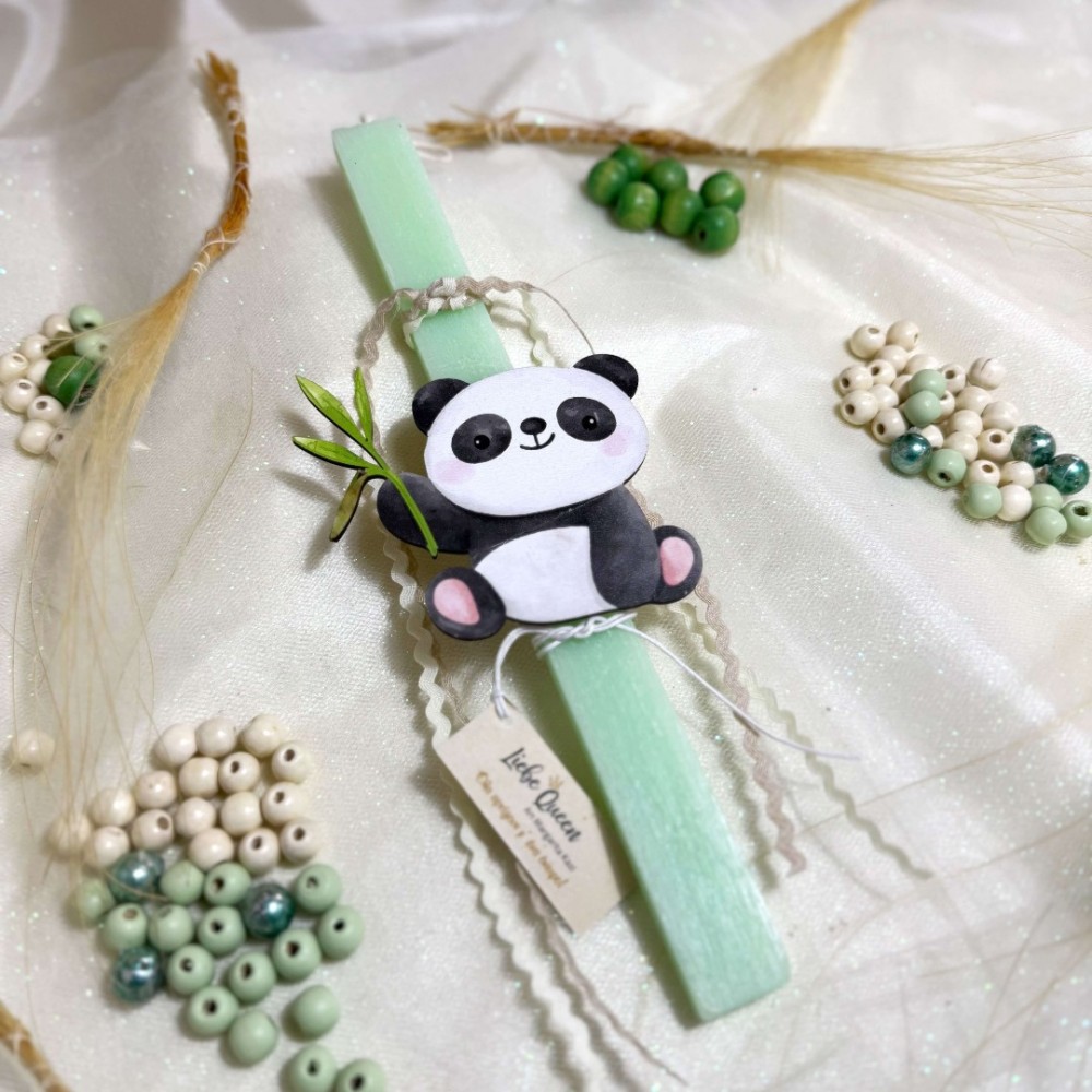 Λαμπάδα αρωματική πράσινη με Panta