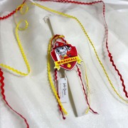 Λαμπάδα λευκή αρωματική με τον Marchall