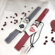 Λαμπάδες για ζευγάρι μπρελόκ τραπουλόχαρτα