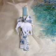 Λαμπάδα αρωματική γαλάζια με ελέφαντα