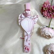 Λαμπάδα αρωματική ροζ με αερόστατο