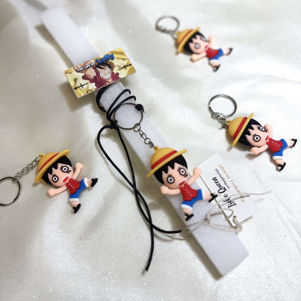 Λαμπάδα αρωματική μπρελόκ One Piece Monkey D. Luffy