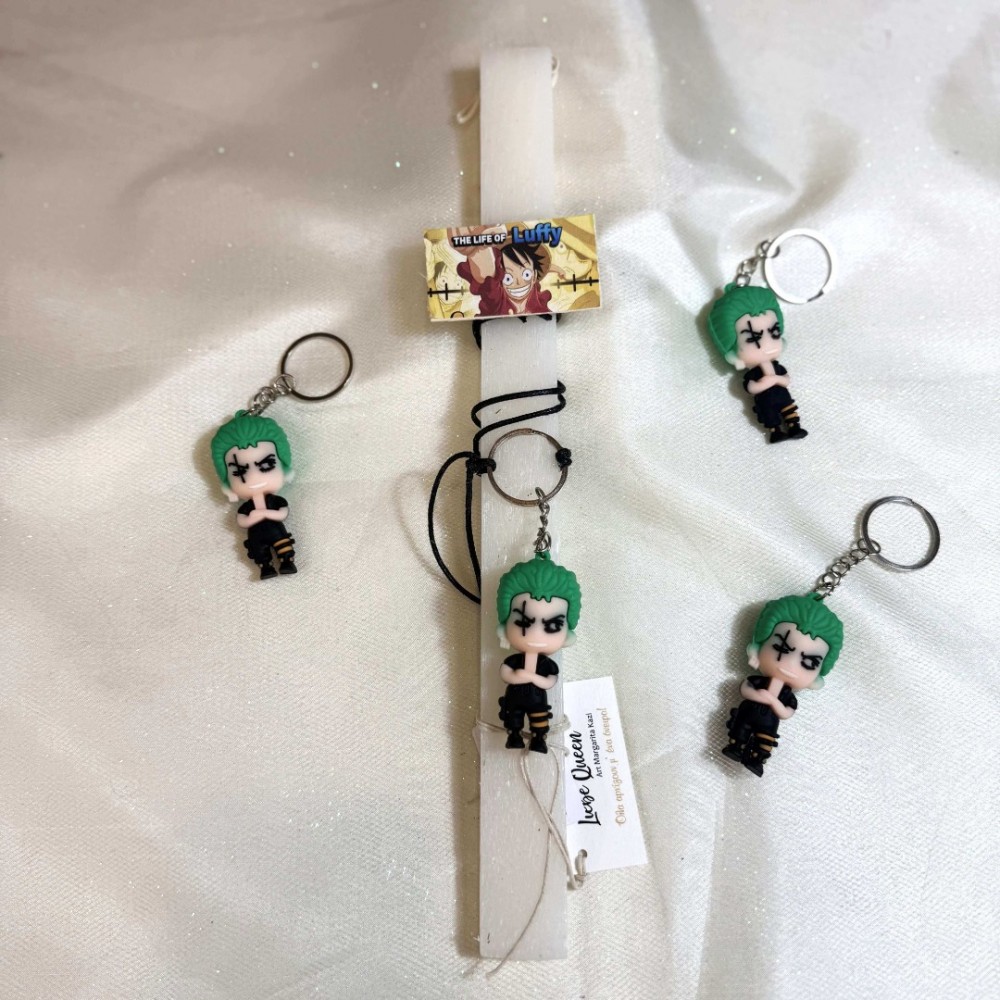 Λαμπάδα αρωματική μπρελόκ One Piece Zoro