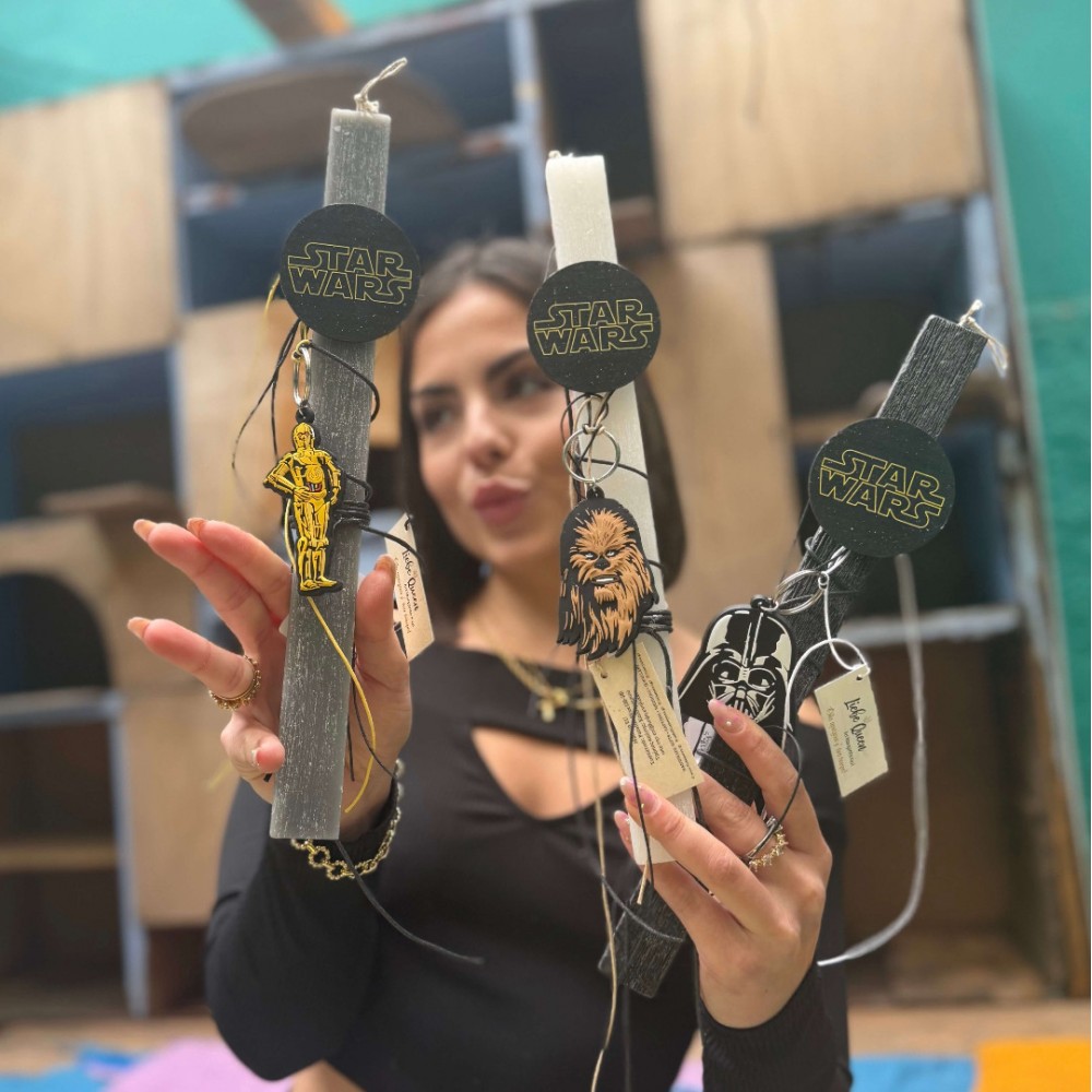 Λαμπάδα αρωματική μπρελόκ C-3PO