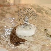 Γούρι Δέντρο της ζωής ασημί