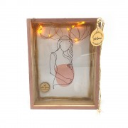 Γούρι κάρτα φωτιζόμενη εγκυμοσύνη