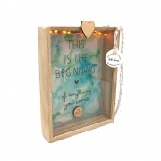 Γούρι κάρτα φωτιζόμενη "Beginning"