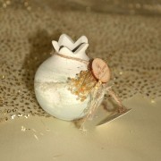 Γούρι Ρόδι κεραμικό βεραμάν μικρό pampas 5.5x7