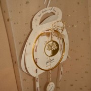 Γούρι δέντρο ζωής από σμάλτο σε κρίκο