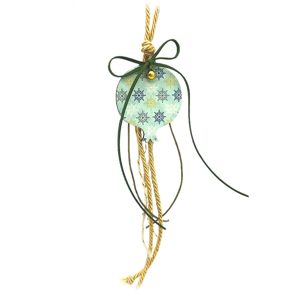 Γούρι ρόδι ξύλινο μικρό βεραμάν