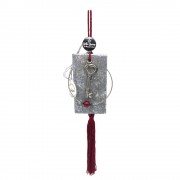 Γούρι κρεμαστό τσιμέντο με κρίκο και κλειδί