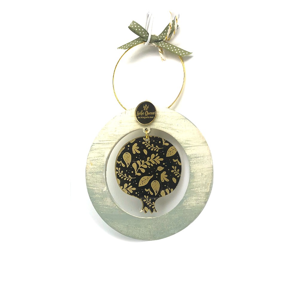 Γούρι ρόδι σε κύκλο βεραμάν