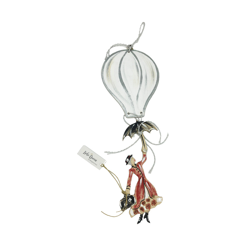 Γούρι Mary Poppins αερόστατο