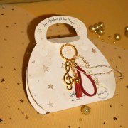 Γούρι μπρελόκ ρόδι με σχέδιο ρόδια μεγάλα