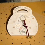 Γούρι μπρελόκ ρόδι με σχέδιο ρόδια μεγάλα