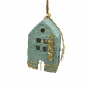 Γούρι σπιτάκι φωτιζόμενο βεραμάν