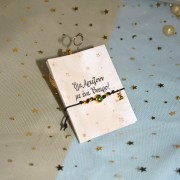 Γούρι βραχιόλι μαύρο αστέρι