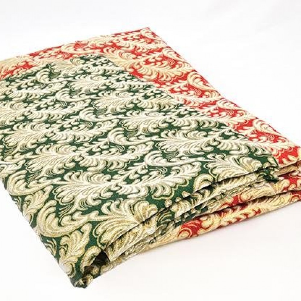 Ύφασμα GOLD ZAKAR WITH FINISHING κόκκινο-χρυσό 1.50 m x 2 m