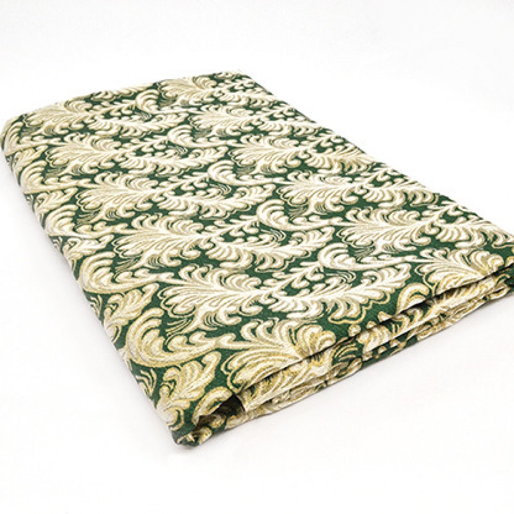 Ύφασμα GOLD ZAKAR WITH FINISHING πράσινο-χρυσό 1.50 m x 2 m