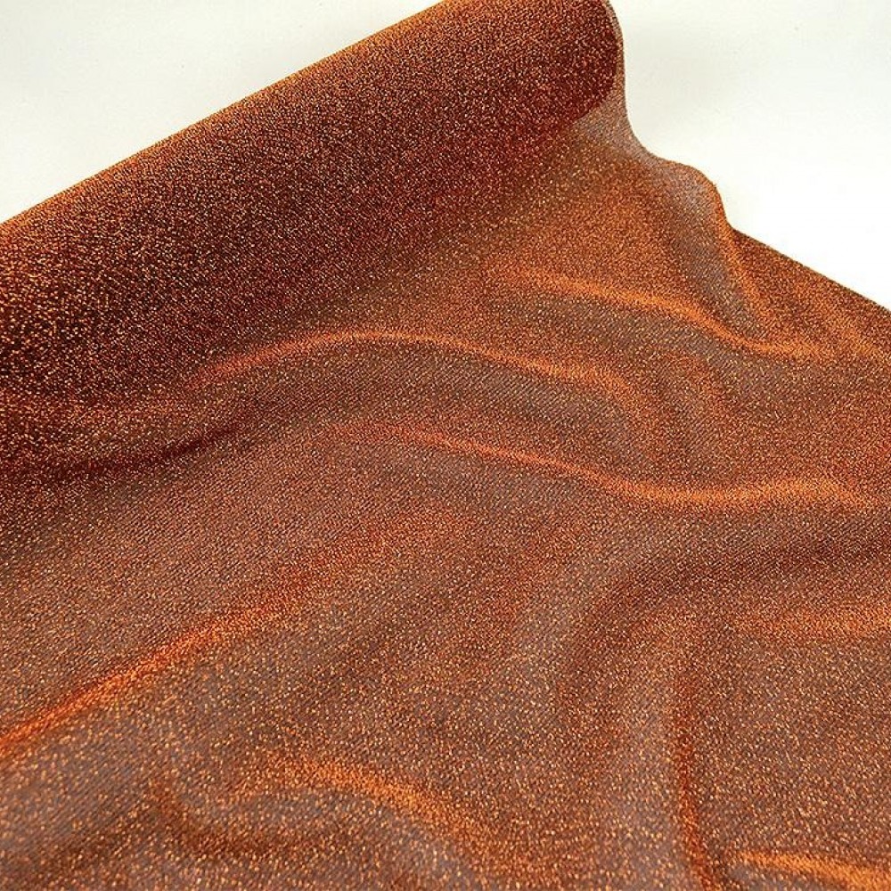 Ύφασμα SPARKLE LUREX μπρονζέ 48 cm x 5 m