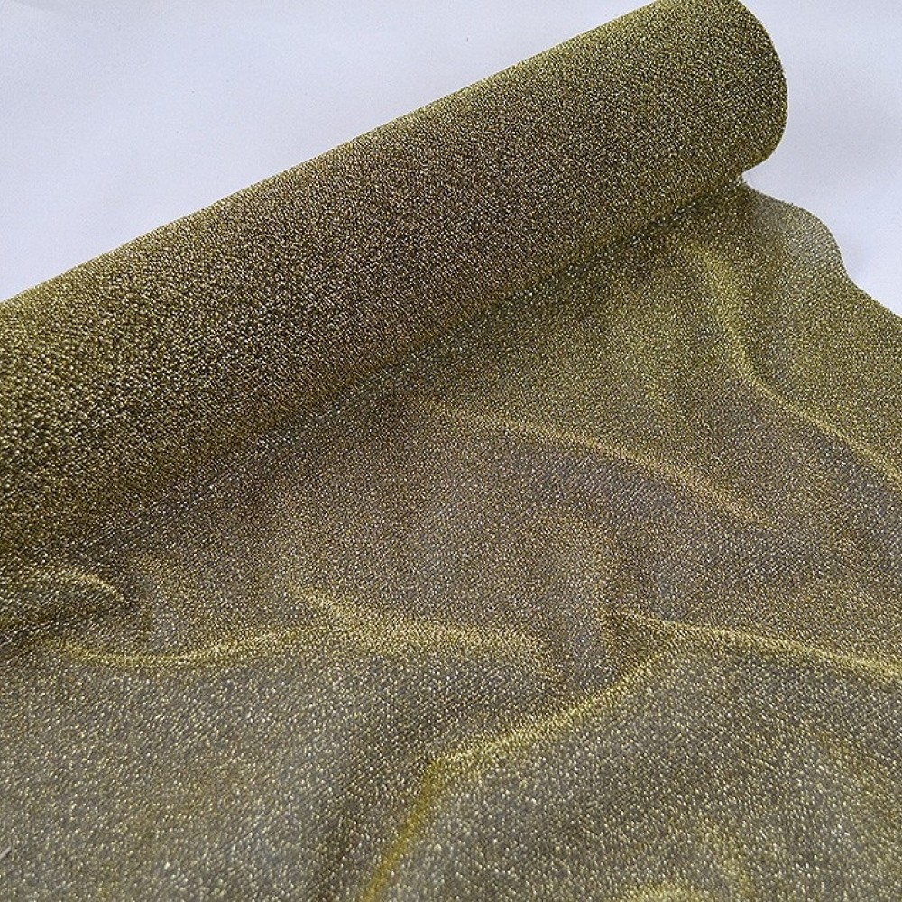 Ύφασμα SPARKLE LUREX μαύρο-χρυσό 48 cm x 5 m