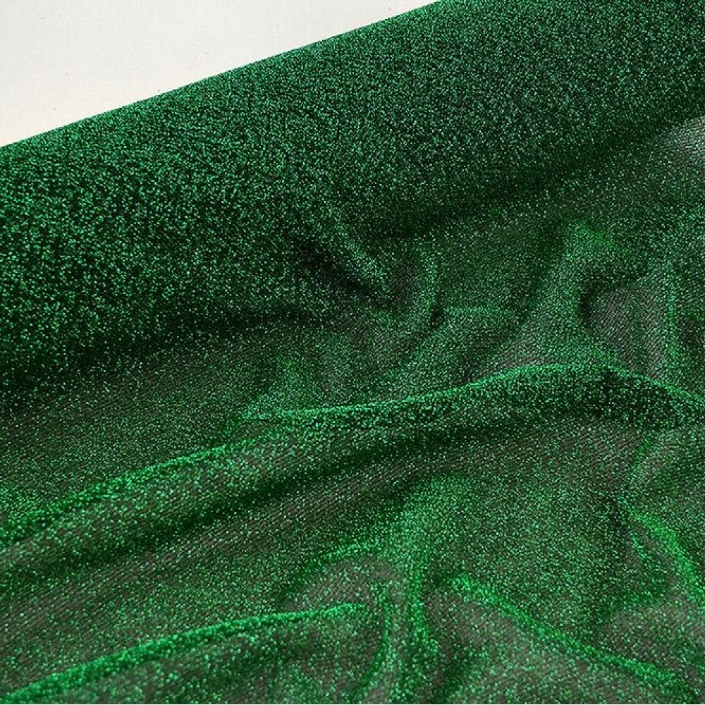 Ύφασμα SPARKLE LUREX πράσινο 48 cm x 5 m