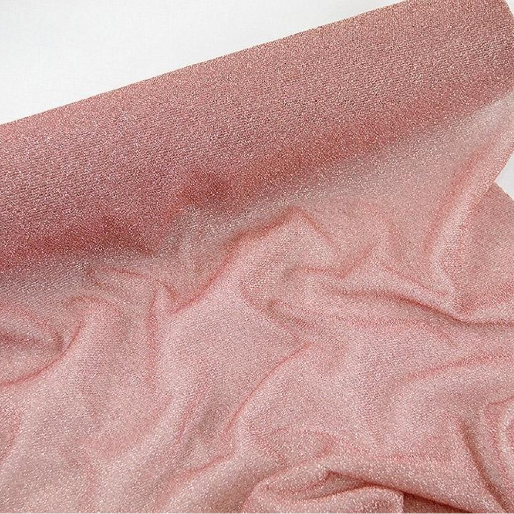 Ύφασμα SPARKLE LUREX ροζ 48 cm x 5 m