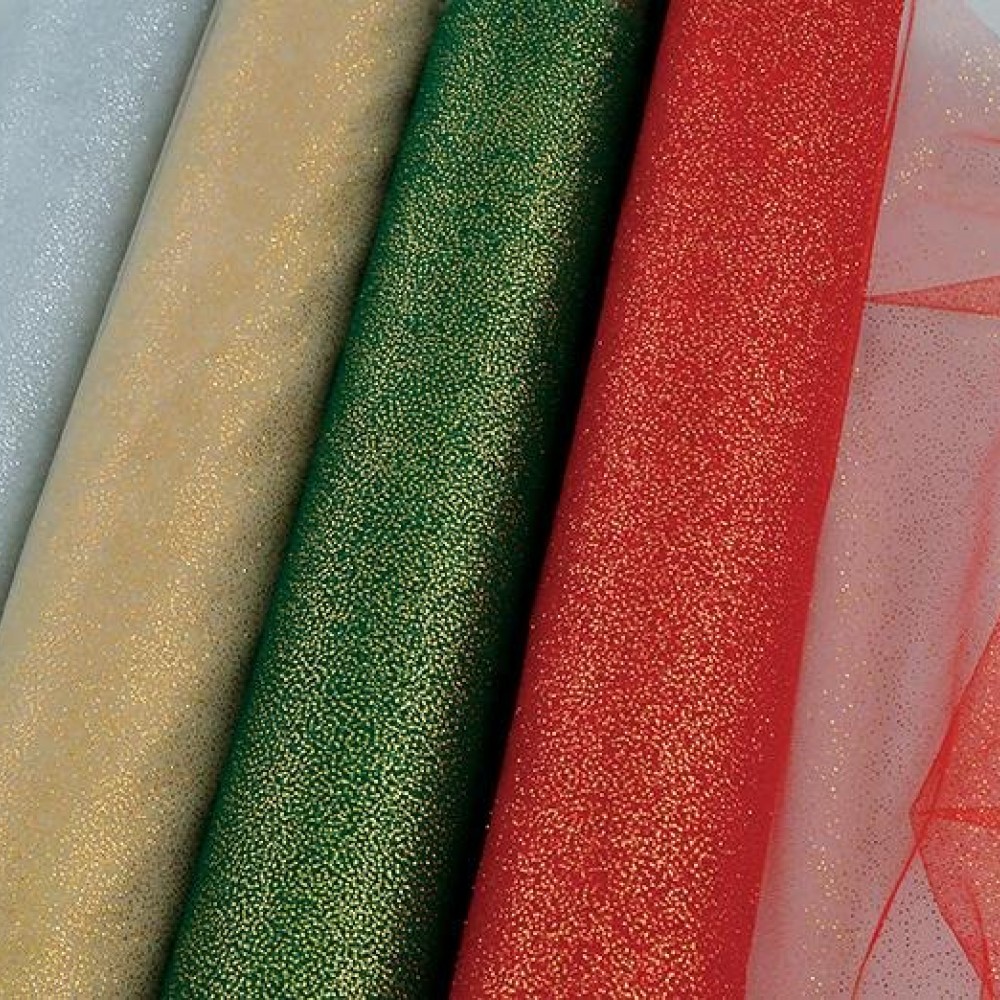 Ύφασμα Tulle Double Face Foil 9 m x 48 cm