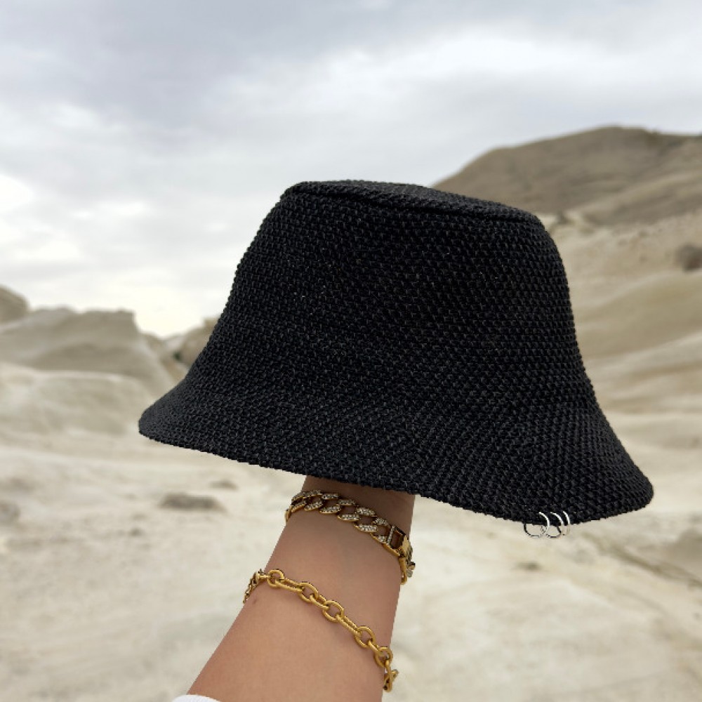 Καπέλο Bucket Black
