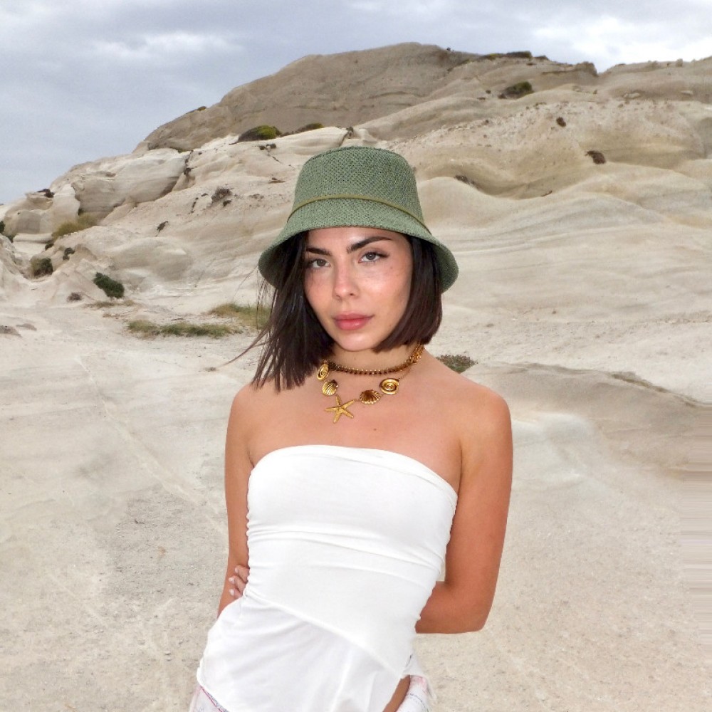 Καπέλο Bucket Khaki