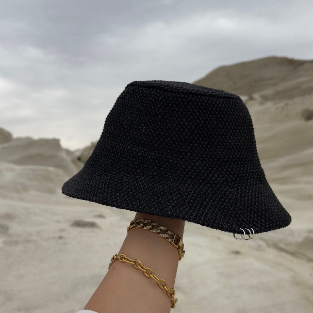 Καπέλο Bucket Black