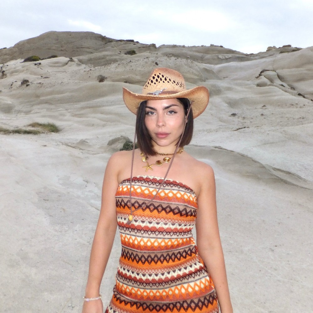Καπέλο Cowboy Brown