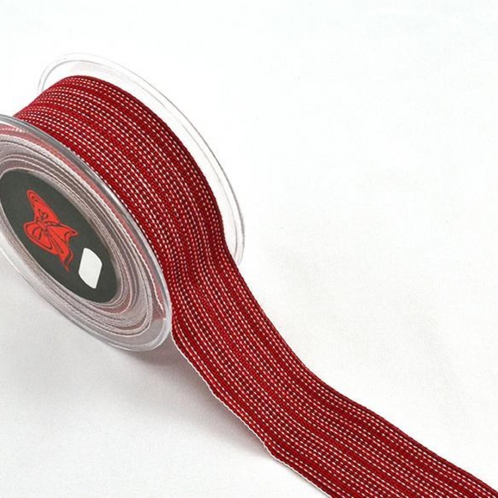 Κορδέλα Knitting κόκκινη 4 εκ. x 9 μ. καρούλι