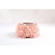 Κορδέλα Feather fur bagging Libertad σομόν 6.7 εκ. 4.5 μ. καρούλι